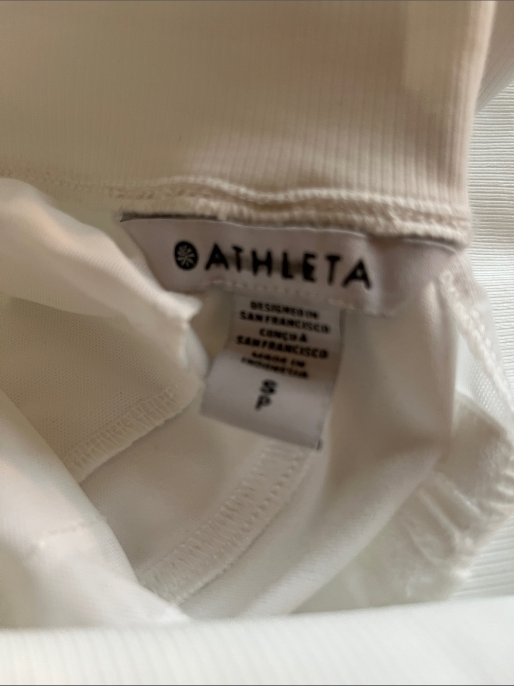 NWOT-Athleta Venice Track Stripe Wide Leg Pant, Small - Picture 8 of 8